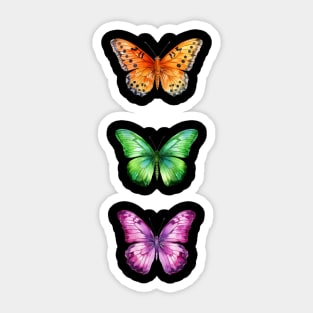 Free Butterfly Sticker